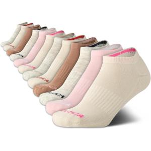 imageNautica Womens No Show Socks  12 Pack Cushioned Moisture Wicking Low Cut Womens Ankle Sock  Breathable Athletic Women SocksNeutral Assorted