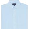 imageNautica Boys School Uniform Short Sleeve ButtonDown Oxford Shirt Chest Pocket Breathable FabricOx Blue Performance