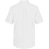 imageNautica Boys School Uniform Short Sleeve ButtonDown Oxford Shirt Chest Pocket Breathable FabricWhite Performance