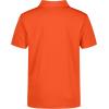 imageNautica Boys School Uniform Short Sleeve Polo Shirt Button Closure Moisture Wicking Performance MaterialOrange