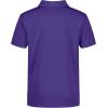 imageNautica Boys School Uniform Short Sleeve Polo Shirt Button Closure Moisture Wicking Performance MaterialPurple