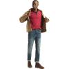 imageNautica Mens Navtech QuarterZip SweaterAutumn Berry