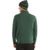 imageNautica Mens Navtech QuarterZip SweaterForest Green