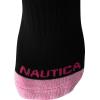 imageNautica Womens Low Cut Socks  6 Pack Breathable Cushioned Athletic Performance No Show Socks for Women Sizes 410Black Multi