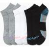 imageNautica Womens Low Cut Socks  6 Pack Breathable Cushioned Athletic Performance No Show Socks for Women Sizes 410BlackWhiteGrey