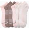 imageNautica Womens Low Cut Socks  6 Pack Breathable Cushioned Athletic Performance No Show Socks for Women Sizes 410Tan Assorted