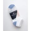 imageNautica Womens Low Cut Socks  6 Pack Breathable Cushioned Athletic Performance No Show Socks for Women Sizes 410White Multi