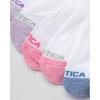 imageNautica Womens Low Cut Socks  6 Pack Breathable Cushioned Athletic Performance No Show Socks for Women Sizes 410White Multi