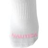 imageNautica Womens Low Cut Socks  6 Pack Breathable Cushioned Athletic Performance No Show Socks for Women Sizes 410White Pure