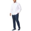 imageNautica Young Mens School Uniform Long Sleeve Performance Oxford ButtonDown ShirtLilac