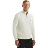 imageNautica Mens Navtech QuarterZip SweaterMarshmallow