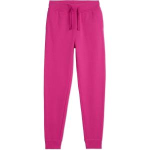 imageNautica Girls Fleece Sweatpants Functional Pockets Elastic Waistband ampamp Drawstring ClosureRose