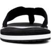 imageNautica Mens Flip Flop Beach Sandal Boat Slide Water SlippersBlack Greyeccen