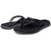 imageNautica Mens Flip Flop Beach Sandal Boat Slide Water SlippersBlackcasted