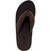 imageNautica Mens Flip Flop Beach Sandal Boat Slide Water SlippersDark Browntrevor