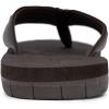 imageNautica Mens Flip Flop Beach Sandal Boat Slide Water SlippersDark Brownwoven