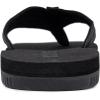 imageNautica Mens Flip Flop Beach Sandal Boat Slide Water SlippersStreak Black