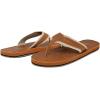 imageNautica Mens Flip Flop Beach Sandal Boat Slide Water SlippersTanKhaki