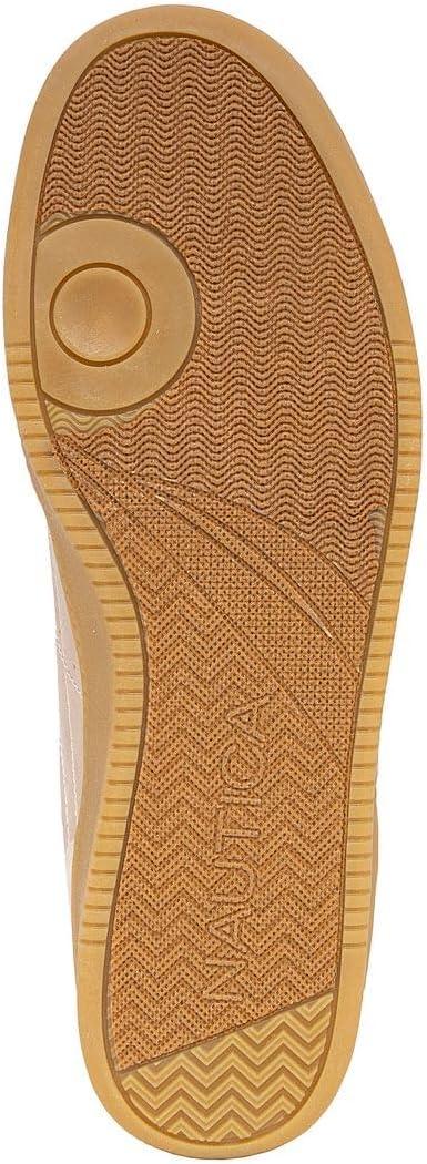 imageNautica Mens Classic LaceUp Low Top Fashion Sneaker Loafer  Stylish and Comfortable Casual ShoeSandcobal