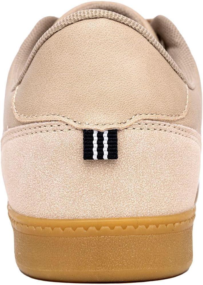 imageNautica Mens Classic LaceUp Low Top Fashion Sneaker Loafer  Stylish and Comfortable Casual ShoeSandcobal