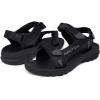 imageNautica Mens Athletic Sport Sandals  Adjustable Strap Comfortable OpenToe Hiking ampamp Walking Sandals with Cushioned SoleBlack