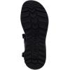 imageNautica Mens Athletic Sport Sandals  Adjustable Strap Comfortable OpenToe Hiking ampamp Walking Sandals with Cushioned SoleBlack