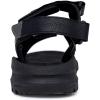 imageNautica Mens Athletic Sport Sandals  Adjustable Strap Comfortable OpenToe Hiking ampamp Walking Sandals with Cushioned SoleBlack