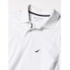 imageNautica Mens Big ampamp Tall Stretch Pique PoloBright White
