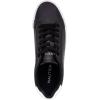 imageNautica Mens Classic LaceUp Low Top Fashion Sneaker Loafer  Stylish and Comfortable Casual ShoeBlack  White Green