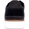 imageNautica Mens Classic LaceUp Low Top Fashion Sneaker Loafer  Stylish and Comfortable Casual ShoeBlacksavar