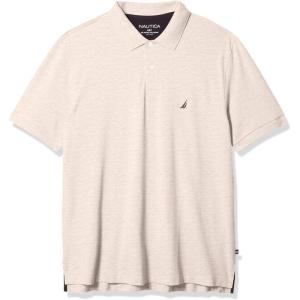 imageNautica Mens Big ampamp Tall Stretch Pique PoloGrey Heather