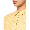 imageNautica Womens Button Front Long Sleeve Roll Tab ShirtGoldenrodWhite