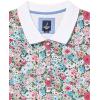 imageNautica Womens Short Sleeve Button Placket PoloBloom Multi