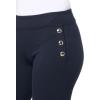 imageNautica Womens Solid Essential Legging Basic PantNight Sky
