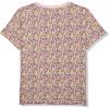 imageNautica Womens Solid VNeck Short Sleeve TShirtMango Multi