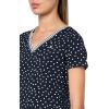 imageNautica Womens Solid VNeck Short Sleeve TShirtSky CaptainBright White