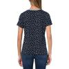 imageNautica Womens Solid VNeck Short Sleeve TShirtSky CaptainBright White