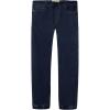 imageNautica Boys Pullon Stretch Denim Jogger Jeans 5Pocket Style ampamp Drawstring ClosureDark Blue