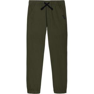imageNautica Boys Pullon Stretch Twill Jogger Pant Drawstring ClosureDusty Olive