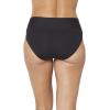 imageNautica Womens Tummy Control Bikini Bottom  Swim Brief QuickDry Fabric UPF Sun ProtectionBlack