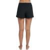 imageNautica Womens Board Shorts 3 Inseam  QuickDry Swim Shorts Surf Beach Wear Bikini CoverupBlack