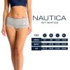 imageNautica Womens Cotton Boyshort Underwear Set 5PackMd Heather GreyEndless DuskOndine BlushSlate RoseNt Flag