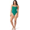 imageNautica Womens OnePiece Swimsuit  Slimming Tummy Control Bathing Suit QuickDry Fabric Bikini SwimsuitGreen
