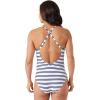 imageNautica Womens OnePiece Swimsuit  Slimming Tummy Control Bathing Suit QuickDry Fabric Bikini SwimsuitOcean Stripe
