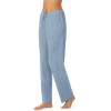 imageNautica Womens Pajama Pants  Lightweight Wide Leg Lounge Pants  Cotton Knit Jersey  Sleepwear Loungewear PJs for WomenHeather Blue