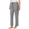 imageNautica Womens Pajama Pants  Lightweight Wide Leg Lounge Pants  Cotton Knit Jersey  Sleepwear Loungewear PJs for WomenHeather Grey