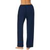 imageNautica Womens Pajama Pants  Lightweight Wide Leg Lounge Pants  Cotton Knit Jersey  Sleepwear Loungewear PJs for WomenNavy