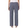 imageNautica Womens Pajama Pants  Lightweight Wide Leg Lounge Pants  Cotton Knit Jersey  Sleepwear Loungewear PJs for WomenNavy Stripe