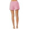 imageNautica Womens Sleep Shorts  MidThigh Lightweight Breathable Pajama Bottoms  Cotton Knit Jersey Sleepwear and LoungewearHeather Rose
