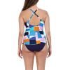 imageNautica Womens Tankini Swimsuit Set QuickDry UPF Bathing Suit Top Swim Beach Pool ampamp Resort WearColor Block Cool Blue